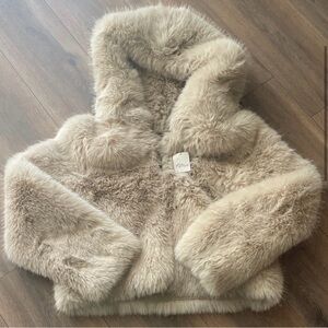 Free People faux fur jacket
